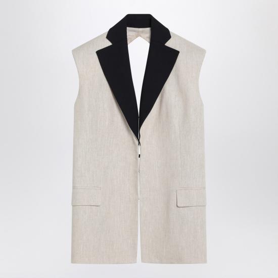 25SS 에리카 카발리니 베스트 P5SZ27LI White