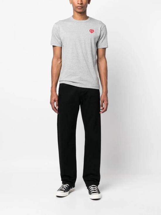  꼼데가르송 반팔 티셔츠 P1T322051 grey - COMME DES GARCONS