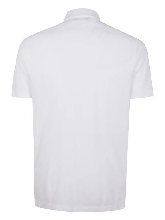 25SS 자노네 폴로 티셔츠 815109 ZG380 Z0001 OPTIC WHITE - ZANONE