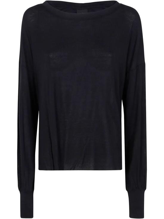 25SS 톰크롬 스웨터 WTS558 BLACK - THOM KROM
