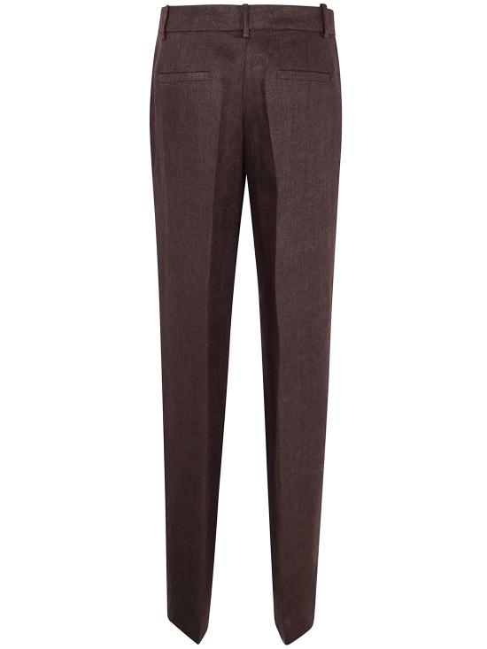 25SS 파로쉬 스트레이트 팬츠 D232290 BETULLA 086 DARK BROWN - PAROSH