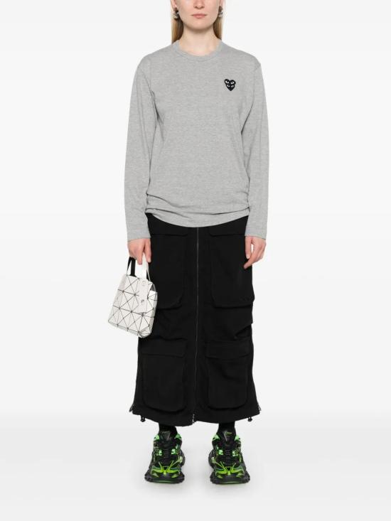  꼼데가르송 긴팔 티셔츠 AXT300051 grey - COMME DES GARCONS