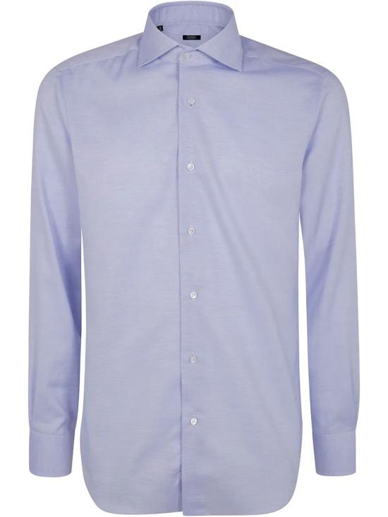 25SS 발바 긴팔 셔츠 I1U13P0147018U 02 BLUE - BARBA