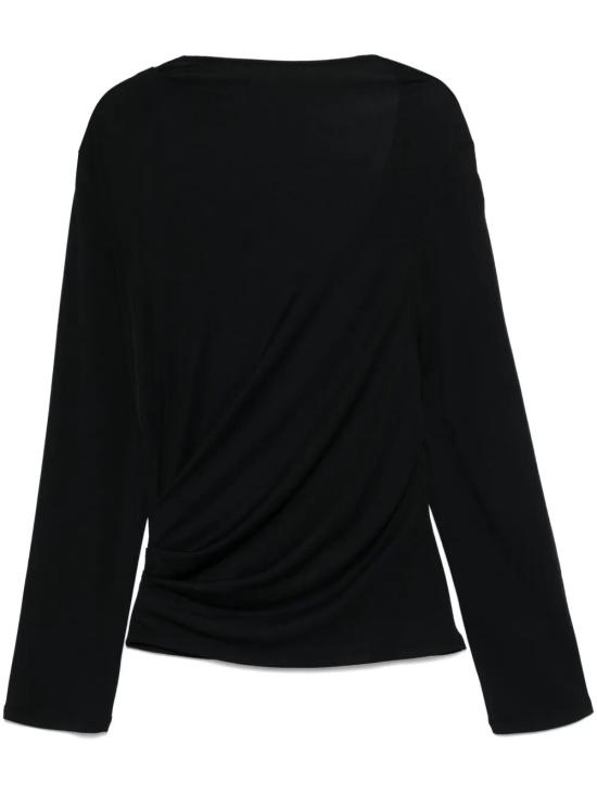 25SS 자크뮈스 긴팔 티셔츠 251TO121 1026 990 BLACK - JACQUEMUS