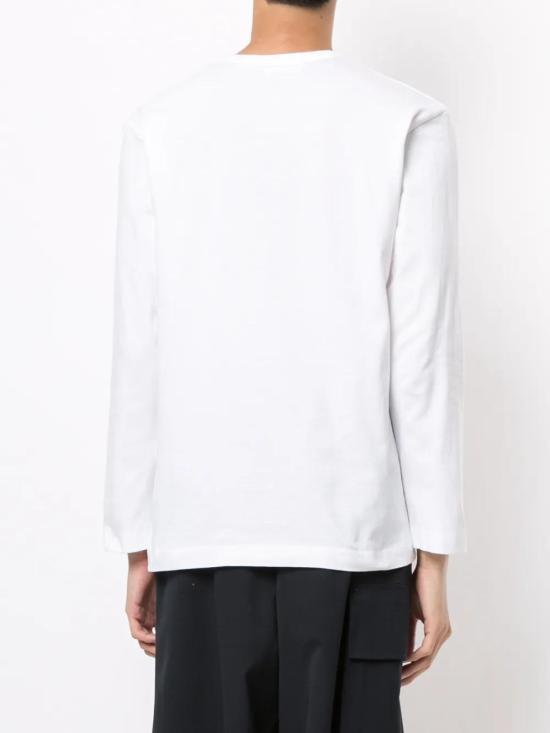  꼼데가르송 긴팔 티셔츠 P1T286 white - COMME DES GARCONS