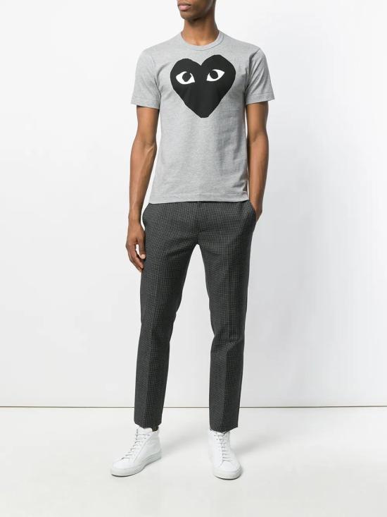  꼼데가르송 반팔 티셔츠 P1T084 grey - COMME DES GARCONS