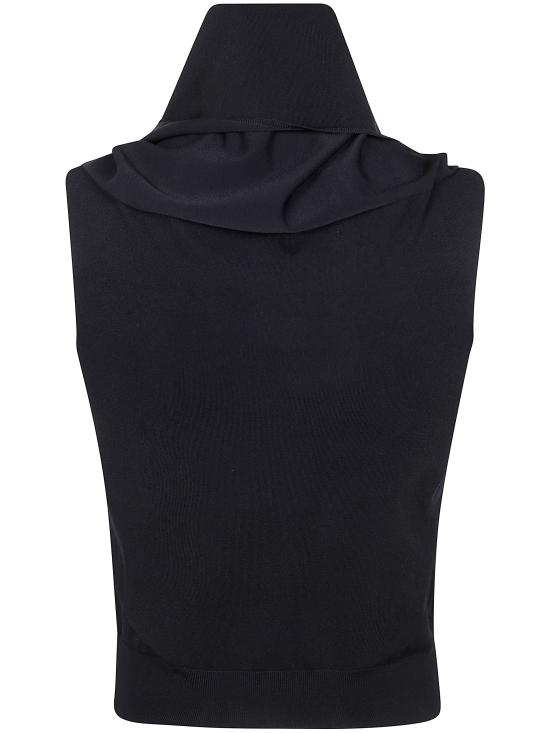 25SS 누어 민소매 티셔츠 B31136 B3109 BLACK - NUUR