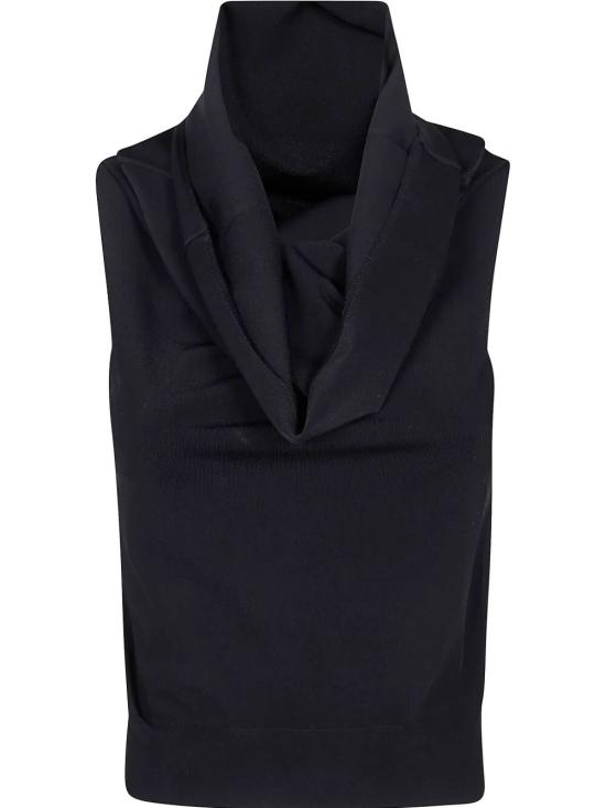 25SS 누어 민소매 티셔츠 B31136 B3109 BLACK - NUUR