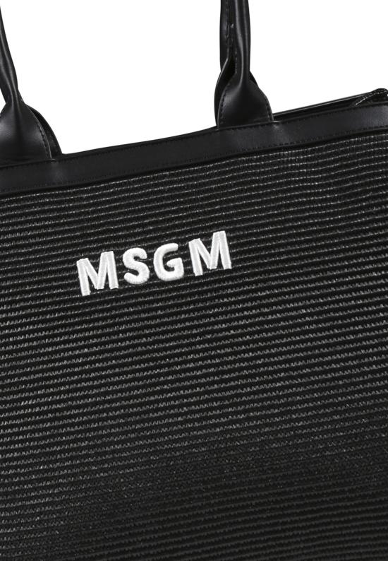 25SS [키즈] 엠에스지엠 백팩 S5MSJGBA188 110 BLACK - MSGM