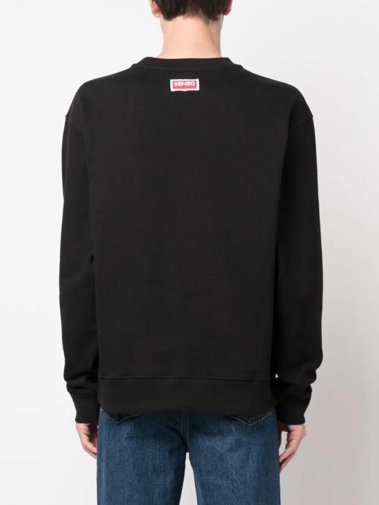  겐조 긴팔 티셔츠 FD55SW4454ME black - KENZO