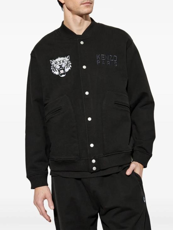  겐조 봄버 자켓 FF55BL1244MT black - KENZO