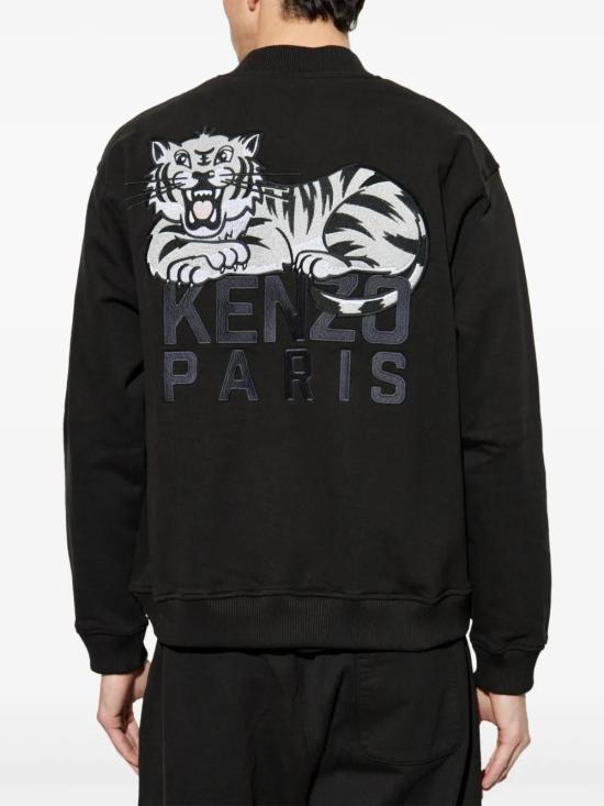  겐조 봄버 자켓 FF55BL1244MT black - KENZO