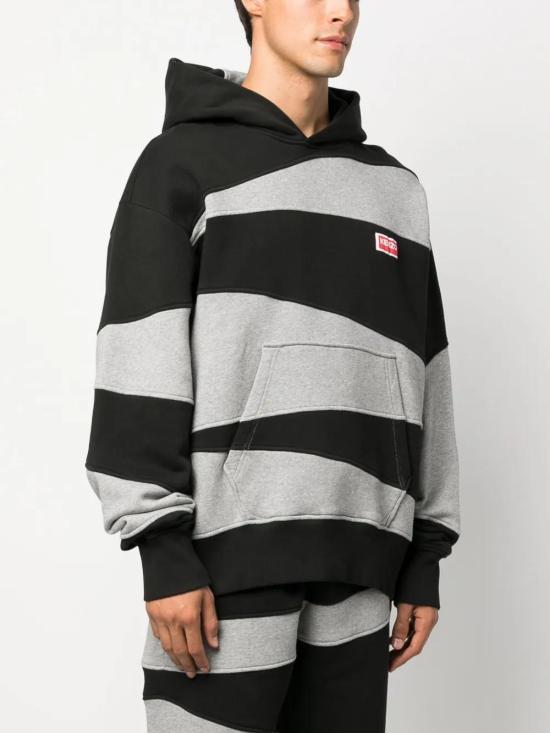  겐조 후드 티셔츠 FD65SW0624MB black - KENZO