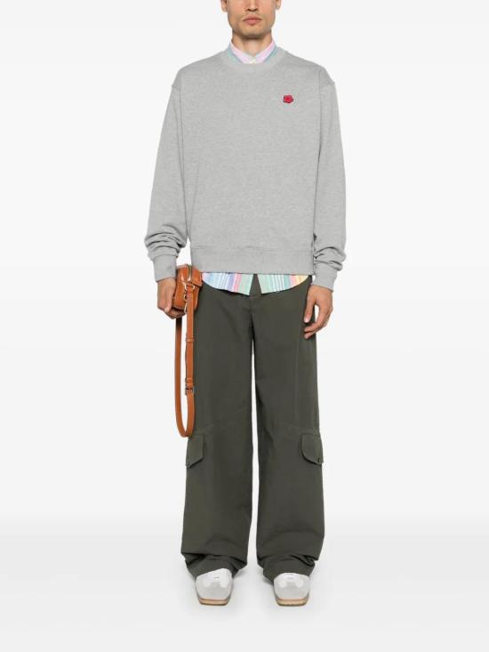  겐조 긴팔 티셔츠 FE65SW2234MF grey - KENZO