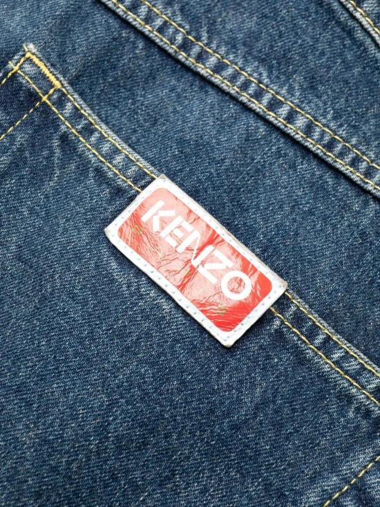  겐조 데님 팬츠 FD55DP4066B2 dark blue - KENZO