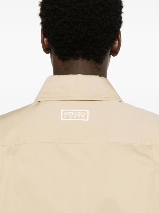  겐조 긴팔 셔츠 FE65CH5019CA beige - KENZO