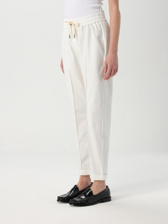 25FW 브루넬로 쿠치넬리 트레이닝/조거 팬츠 MH827FB799 C600 Natural - BRUNELLO CUCINELLI