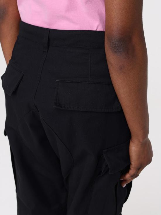 25FW 발렌시아가 스트레이트 팬츠 814567TRP09 1000 Black - BALENCIAGA