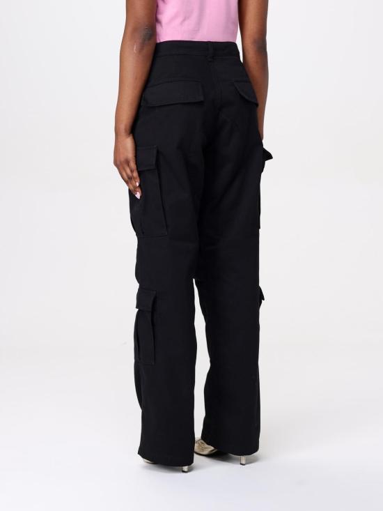 25FW 발렌시아가 스트레이트 팬츠 814567TRP09 1000 Black - BALENCIAGA