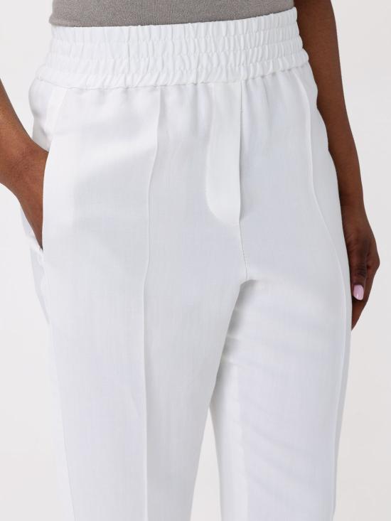 25FW 브루넬로 쿠치넬리 팬츠 MH126P7197 C600 Natural - BRUNELLO CUCINELLI