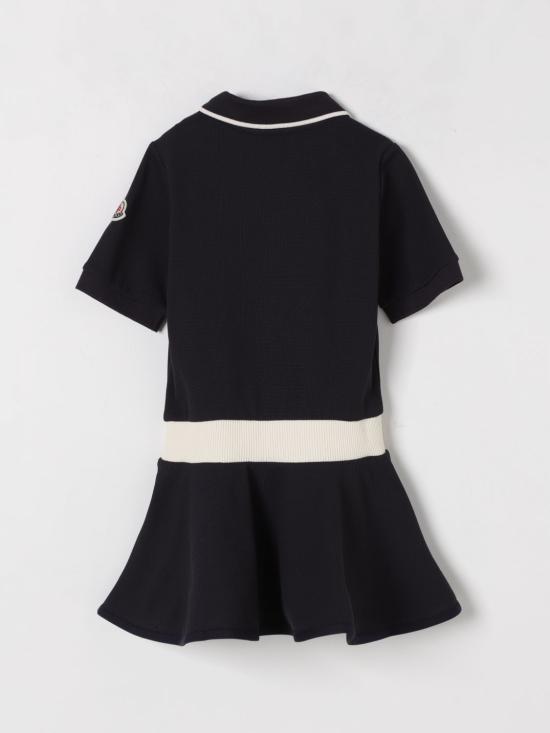 25FW [키즈] 몽클레어 원피스 8I00001899YV 778 Navy - MONCLER