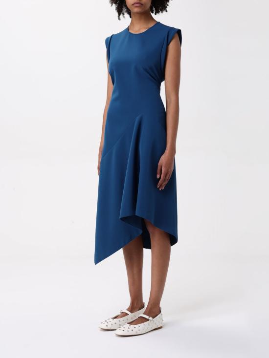 25SS 모스키노 미디 원피스 04463225 0320 Teal - MOSCHINO