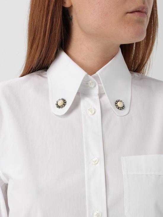 25FW 발렌티노 가라바니 셔츠 6B3AB7805A6 001 White - VALENTINO GARAVANI