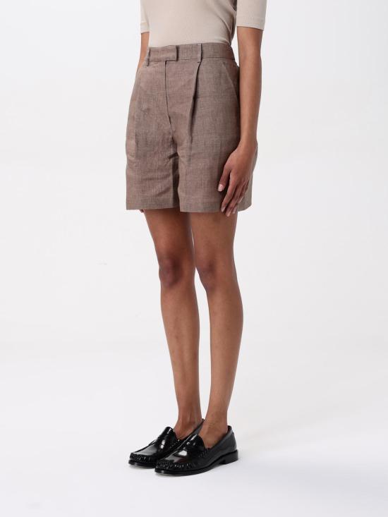 25SS 브루넬로 쿠치넬리 숏팬츠 MM633EP999 C025 Brown - BRUNELLO CUCINELLI