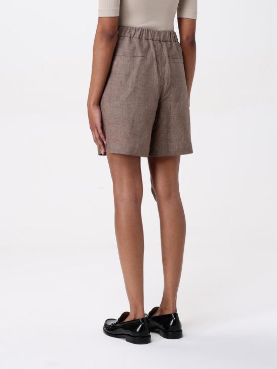 25SS 브루넬로 쿠치넬리 숏팬츠 MM633EP999 C025 Brown - BRUNELLO CUCINELLI