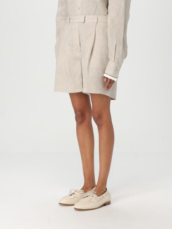 25SS 브루넬로 쿠치넬리 숏팬츠 MM633EP999 C200 Beige - BRUNELLO CUCINELLI
