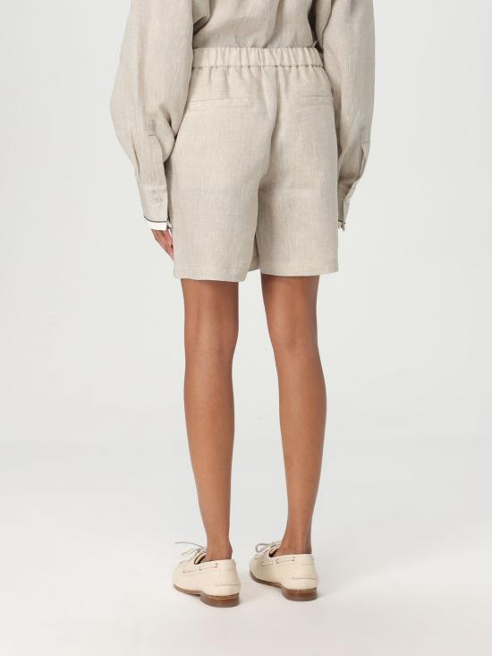 25SS 브루넬로 쿠치넬리 숏팬츠 MM633EP999 C200 Beige - BRUNELLO CUCINELLI