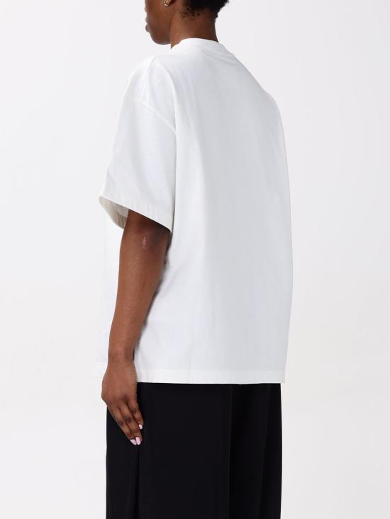 25FW 질샌더 반팔 티셔츠 J03GC0137J45148 102 Yellow Cream - JIL SANDER