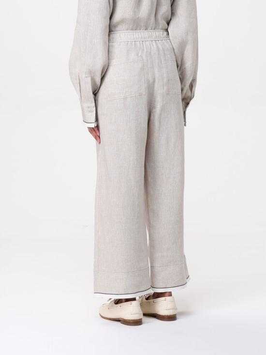 25FW 브루넬로 쿠치넬리 팬츠 MM633HD669 C200 Beige - BRUNELLO CUCINELLI