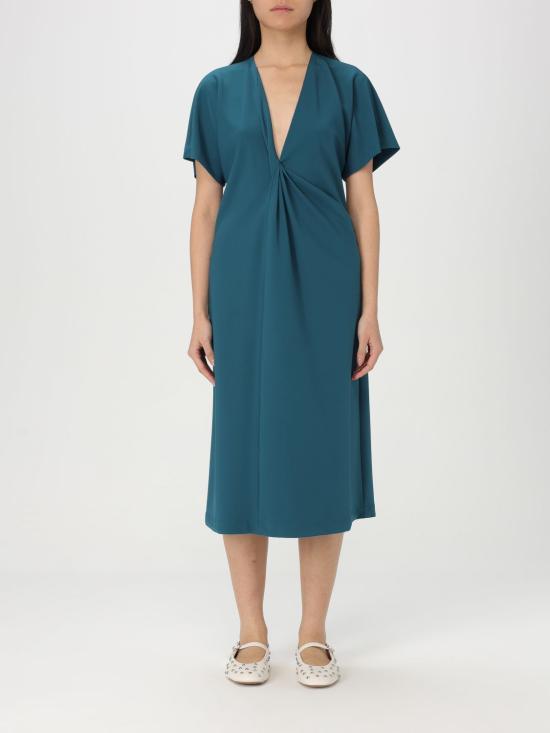 25FW 모스키노 미디 원피스 04053225 0320 Teal