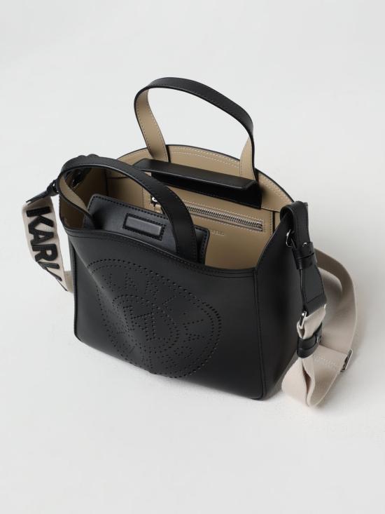 25SS 칼라거펠트 토트백 A1W30058 999 Black - KARL LAGERFELD