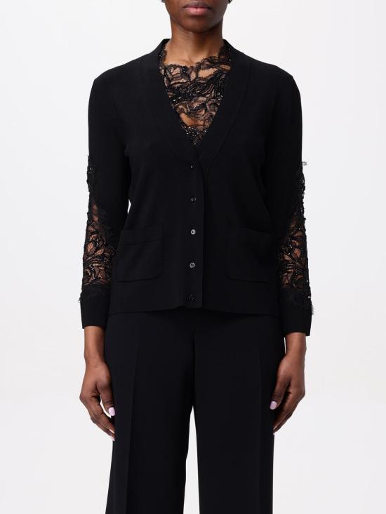 25SS 에르마노 설비노 가디건 D465N310APCTLGIKT 95708 Black