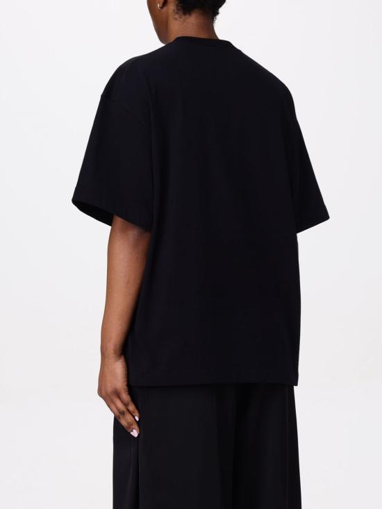 25FW 질샌더 반팔 티셔츠 J03GC0137J20243 001 Black - JIL SANDER