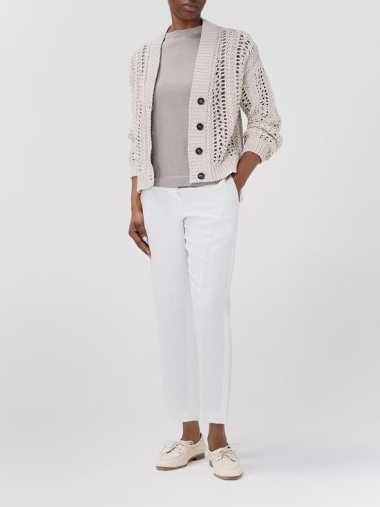 25FW 브루넬로 쿠치넬리 가디건 M8E389106 C9437 Beige - BRUNELLO CUCINELLI