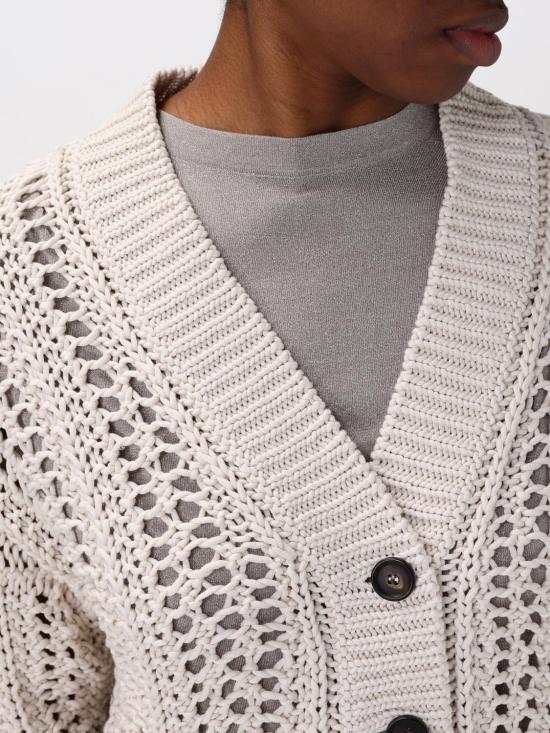 25FW 브루넬로 쿠치넬리 가디건 M8E389106 C9437 Beige - BRUNELLO CUCINELLI