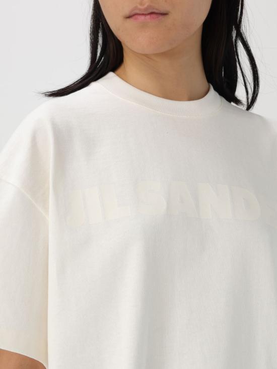 26SS 질샌더 반팔 티셔츠 J03GC0137J20243 102 White - JIL SANDER