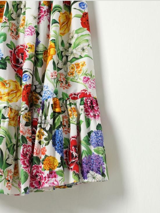 25FW [키즈] 돌체앤가바나 스커트 L55I53HS5S5 HA5KU Multicolor - DOLCE & GABBANA