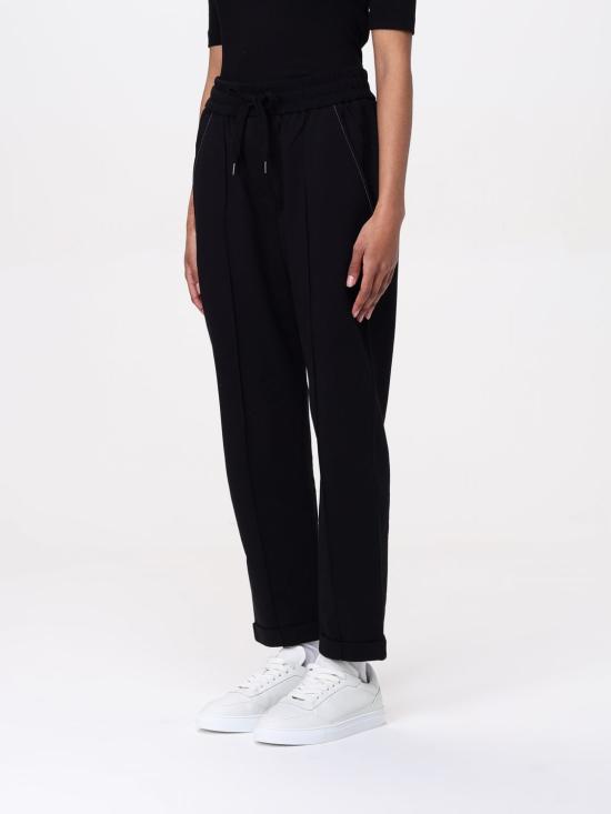 25SS 브루넬로 쿠치넬리 팬츠 MH827FB799 C101 Black - BRUNELLO CUCINELLI