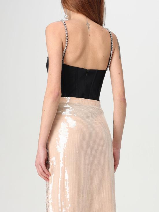 26SS 레베카 밸런스 민소매 티셔츠 24042554 BLACK Black - REBECCA VALLANCE