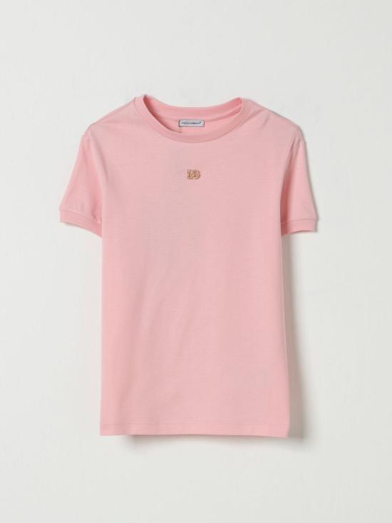 25FW [키즈] 돌체앤가바나 티셔츠 L5JTNJG7O3N F0660 Pink