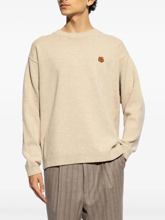  겐조 스웨터 FE65PU4843LC beige - KENZO