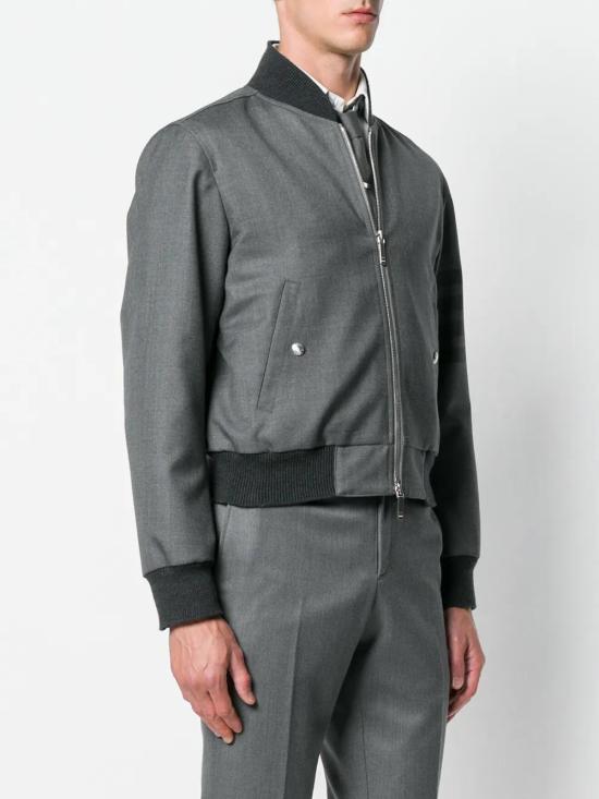  톰브라운 봄버 자켓 MJO030A04346 grey - THOM BROWNE