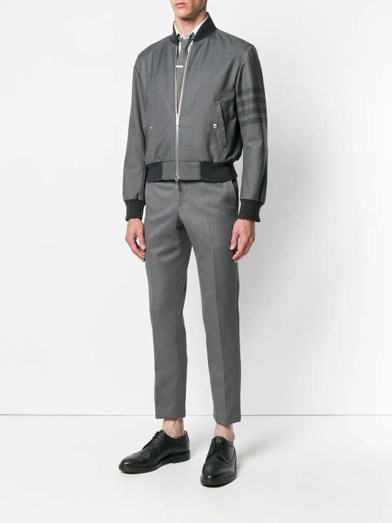  톰브라운 봄버 자켓 MJO030A04346 grey - THOM BROWNE