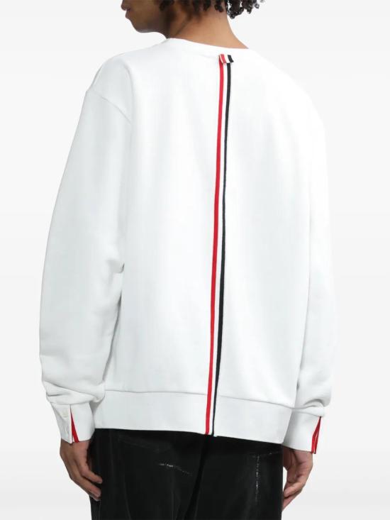  톰브라운 긴팔 티셔츠 MJT085A03377 white midnight - THOM BROWNE