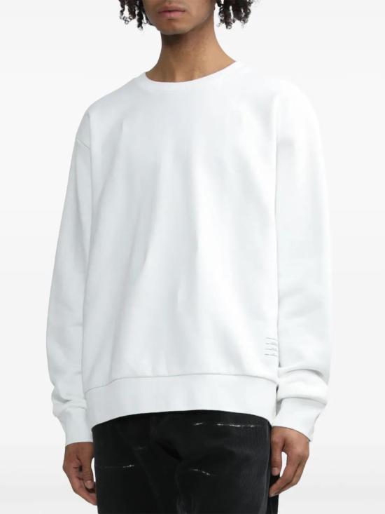  톰브라운 긴팔 티셔츠 MJT085A03377 white midnight - THOM BROWNE