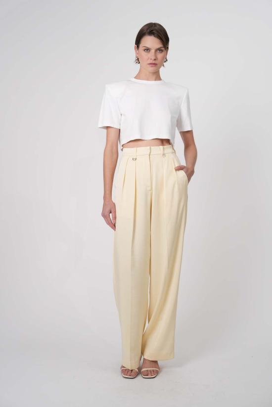  파렌테지 스트레이트 팬츠 패터슨 팬츠 베이비 옐로우